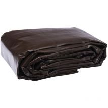 Werka Pro - Lona profesional marrón 350g/m2 6 x 10 m