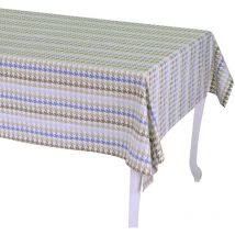 London Air Force blauer Saum cm2,5 rechteckige Tischdecke cm140x180
