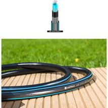 Cellfast - Long Flexible Six Layer Garden Black Hose Hosepipe 45m Length 3/4' Diameter