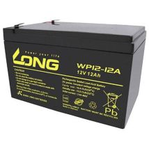 Long Wp12-12a/f2 Wp12-12a/f2 Batteria Al Piombo 12 V 12 Ah Piombo-agm (l X A X P) 151 X 98 X 98 Mm Spina Piatta 6,35 Mm