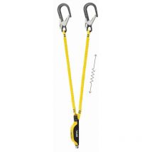 Longe double avec absorbeur d'énergie intégré et connecteurs MGO ABSORBICA-Y MGO PETZ - L014CA01