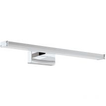 Applique lamp led 7.4 w aluminium, polycarbonate color chrome, silver color light 4000k9606464