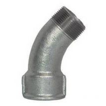 Longue courbe mf 45° galvanisée