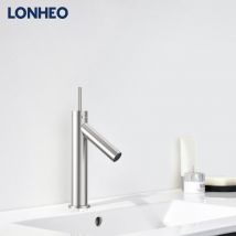 Lonheo - Armatur Bad Wasserhahn Einhebelmischer Waschbecken Armaturen für Badezimmer (Nicht Niederdruck)