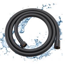 Lonheo Max - Duschschlauch 150cm -Anti-Verdrehung/Anti-Falte, Duschschlauch Glatt pvc Flexibler Anti-Leck, Anti-Explosion, Standardanschluss 1/2'