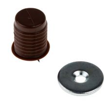 Loquet aimanté en Plastique ( Prix pour Paquet de 4 )