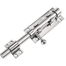 Loquet de Porte Serrure Porte Verrou Loquet Porte Garage Loquet de Verrou Boulon à Glissière Loquet de Portail en Acie inoxydable targette de porte
