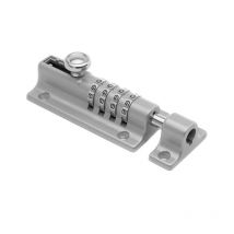 Cyslmuk - Loquet de Verrouillage à Combinaison Verrou à Combinaison à 4 Chiffres Verrou de Porte à Code Mécanique Serrure Sans Clé Glissière Verrou