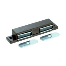 Loqueteau Magnétique Marron Double 2x 5 Kg - 1 Pce Vynex