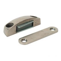 Loqueteau Neptune zamak noir mat force 4 kg - pose en applique Progress