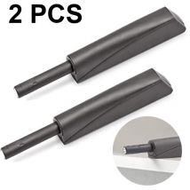 Loquets à Poussoir Magnétiques pour Armoire Paquet de 2 Loquets à Poussoir pour Armoire Encastrés Loquet à Poussoir pour Tiroir Loquet à Dégagement à