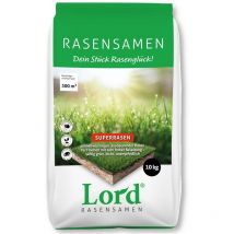 Rudloff - Lord Rasensamen Superrasen 10 Kg Familienrasen Sportrasen Spielrasen Universal