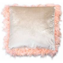 LORETA BEIGE Kissen 44x44cm Federn