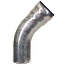 Loro – Bogen 00320.040X – 45° – DN 40 – feuerverzinkt – Innenbeschichtung: 2K-Epoxid-Kombination