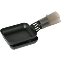 Los 2 rechteckige Postons für Lagrange AC509201 Raclette