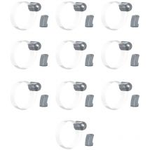 Lot 10 Kits Newly Solohanger câble perlon slider charge 4 kg - Fixation autonome murale