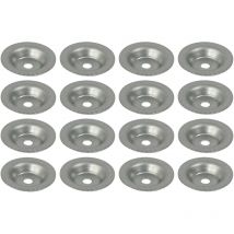 Los 16 Stahlbecher zur Planenbefestigung