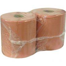 Soditech - lot de 2 bobines ouate chamois 1000 feuilles 21 x 30 cm 14584