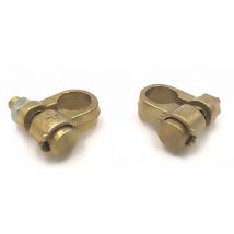 Lot 2 Cosses de batterie voiture +/- diamètre 10 simple serrage section 25-35