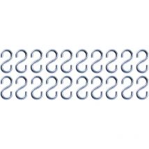 Abtech - Lot 20 crochets en s ø 4mm lg 45mm