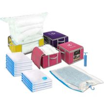 Lot de 22 sac de rangement sous vide aspirateur
