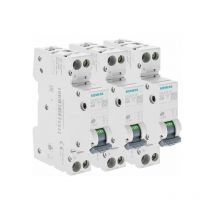 Lot 3 disjoncteurs modulaires 20A 230V, 4,5kA, 1+N poles, courbe c Siemens