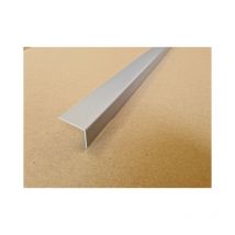 Lot 5 Cornières d'angle Aluminium Gris ral 9006 - Couleur Extérieur - Longueur 150cm (3.5cm x 3cm) de 1mm