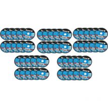 Lot 50 disques 125 x 1 x 22.2 a tronconner l'acier et tous les metaux