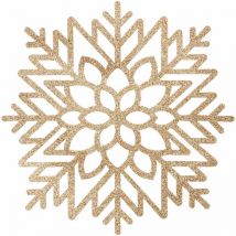 Lot 6x Set de table de Noâl design Flocon