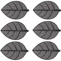 Lot 6x Set de table Feuille