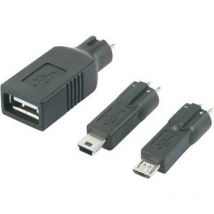 Lot d'adaptateurs usb pour les chargeurs Voltcraft S95449
