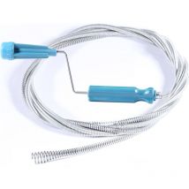 Serbia - Lot de 1 outil de débouchage de canalisations à ressort de 160 mm - Outil de débouchage d'évier - Brosse de nettoyage réutilisable pour