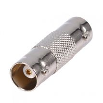 Lot de 10 adaptateurs bnc femelle vers bnc femelle pour caméra de sécurité cctv, connecteur de conversion droit, adaptateur bnc pour caméra de