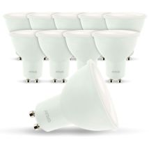 Arum Lighting - Lot De 10 Ampoules Led Gu10 7w Eq 60w Température De Couleur: Blanc Froid 6000k