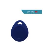 Lot de 10 Badges de proximité porte-clé mifare P2 1K 13,56 MHz Sewosy Sewosy