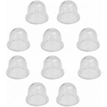 Lot de 10 bases d'ampoule de pompe d'amorçage pour débroussailleuses Homelite Echo Stihl Poulan Zama 0057003 0057004