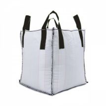 Moncoffrage - Lot 10 big bags chantier - charge utile 1000 Kg - 80x80x90 cm - 4 sangles