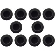 Feiyue - Lot de 10 cache-oreilles en éponge pour casque de 5,5 cm