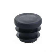 Lot de 10 capuchons à lattes rondes de 16 mm, capuchons à lattes en tube rond, capuchons de chaise ronds en plastique, capuchons à ailes rondes,