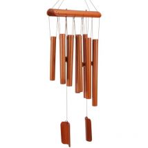 Lot de 10 carillons éoliens créatifs pour décoration d'extérieur, cadeau d'anniversaire, pour l'extérieur, ornement de maison aux tons profonds,
