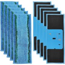 10er-Pack Mikrofaser-Reinigungstücher für Irobot Braava Jet M6 (M6134), Reinigungsprodukte und Zubehör