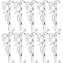 Lot de 10 clips de cantonnière remplaçables en plastique pour stores, pinces pour stores ménagers, accessoires pour stores