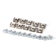 Lot de 10 clips de vis de châssis en acier au manganèse pour Audi A4 et Passat B5