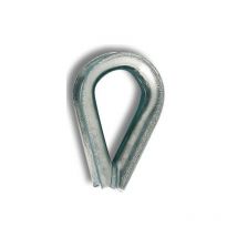 Lot de 10 cosses coeur Argent 6 6 Zingué