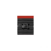 Lot de 10 embases adhésives Série FlexTack fmb pour surfaces rondes et angulaires Hellermanntyton