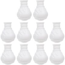 Lot de 10 embouts de tringle à rideau décoratifs pour la maison