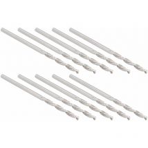 Jeffergarden Foret 1.75mm, Foret 1.75mm 10pcs Foret Combinaison Foret Foret Foret Foret Torsadé Petite Perceuse Perle Perle Outils Matériel 1.75mm