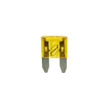Electro Dh - Fusible plat miniature 20amp 11x17mm Jaune 06.187-20