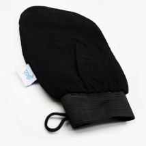 Gant hammam, kessa, exfoliant (noir) - Lot de 10