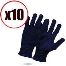 Lot de 10 paires de gants de travail résistant au froid Thermalight EN388 EN511 Taille - Taille 8